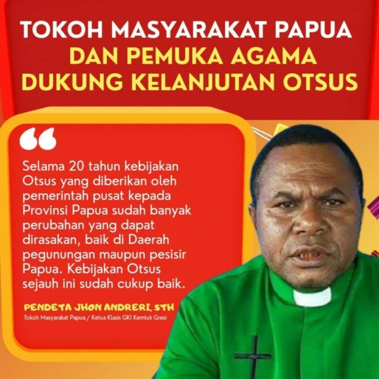 Pemuka Agama Papua Dukung Keberlanjutan Otsus